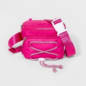 Wild Fable Hot Pink Nylon Fanny Pack